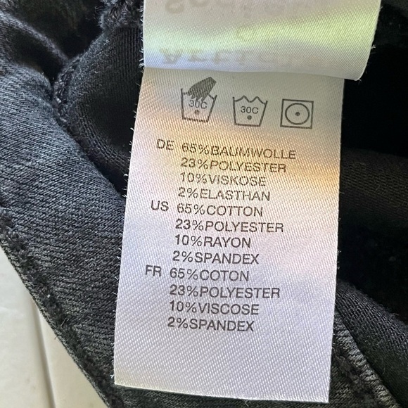 Articles of Society Britney Merced Skinny Jeans 27 Charcoal Gray Button Front - Picture 7 of 12